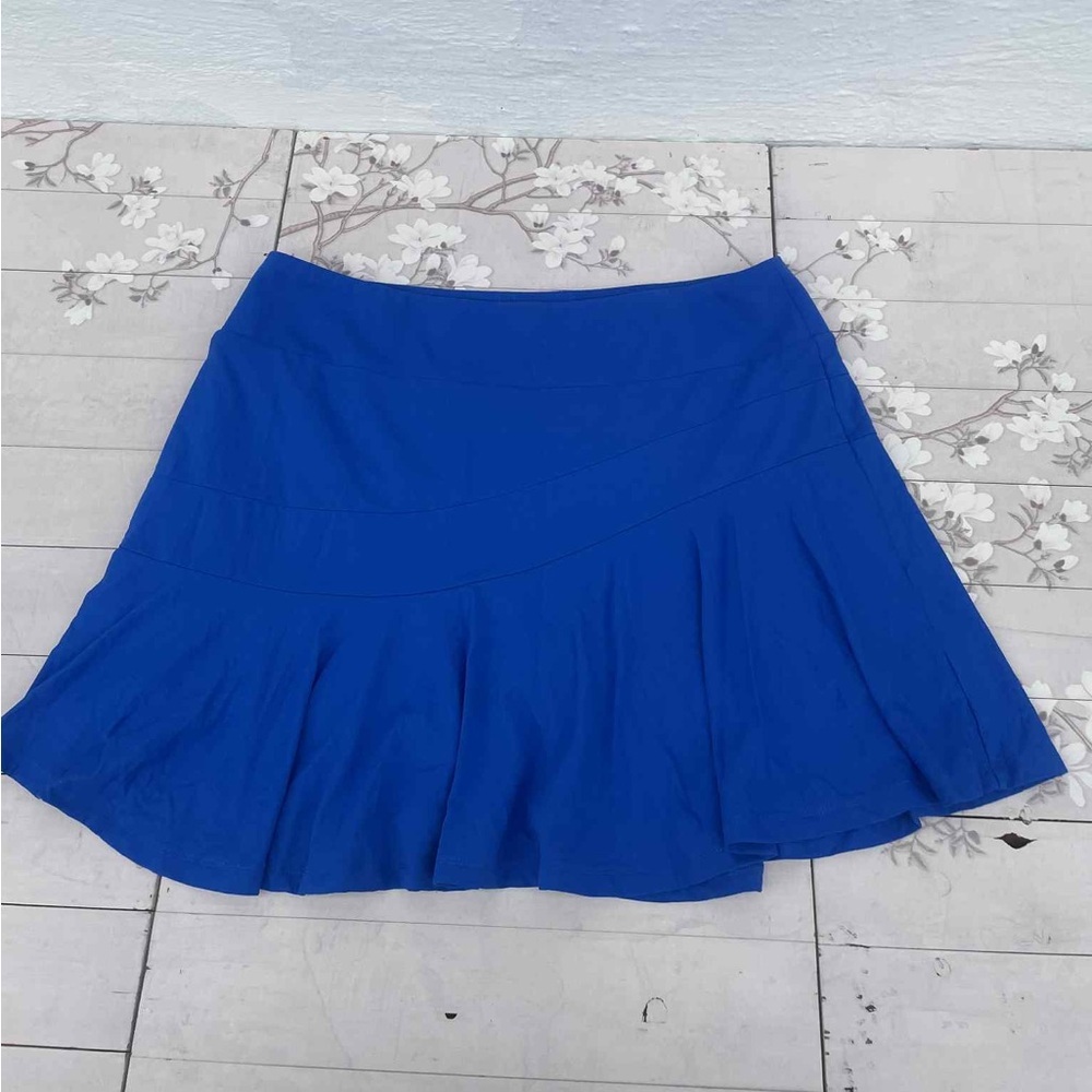 IBKUL Vibrant Blue Skater Skirt